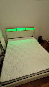 Photo de galerie - Montage d'un lit coffré