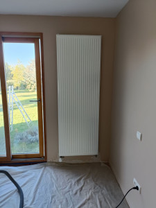 Photo de galerie - Pose de radiateur 