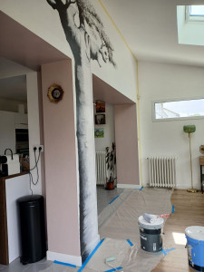 Photo de galerie - Peinture - Tapisserie