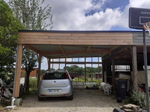 Photo de galerie - Carport en Douglas