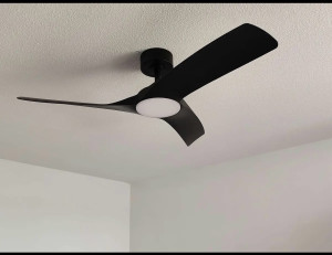 Photo de galerie - Pose de ventilateur de plafond lumineux 