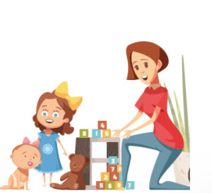 Photo de galerie - Garde ponctuelle ou régulière (journée, soirée, week-ends) Accompagnement dans les routines (repas, sieste, bain, etc.) Activités d’éveil, jeux adaptés à l’âge des enfants 