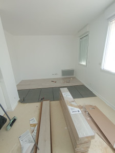 Photo de galerie - Pose de parquet - Revêtement de sol