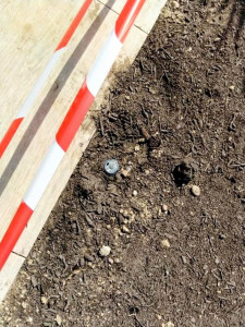 Photo de galerie - Pose d'arrosage automatique, préparation du terrain et engazonnement 