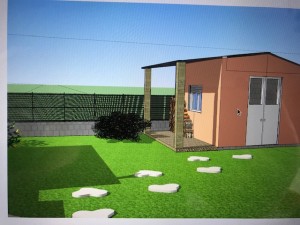 Photo de galerie - Plan abri de jardin - Volet Paysager
