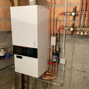 Photo de galerie - Installation chaudière à condensation