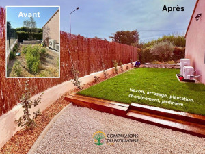 Photo de galerie - Paysagiste - Aménagement du jardin