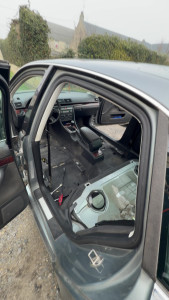 Photo de galerie - Changement d’intérieur d’une Audi a4 pour passer sur du cuir