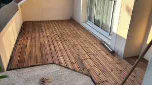 Photo de galerie - Création terrasse en bois 