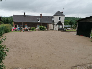 Photo de galerie - Plate-forme en tout-venant .