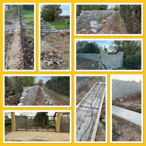 Photo de galerie - Montage d un mur 