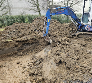 Photo de galerie - Décaissement d'une piscine 