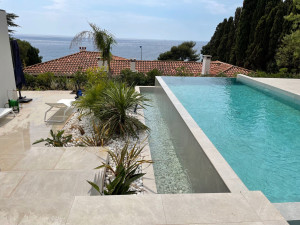 Photo de galerie - Piscine, faite par nos soins sur Agay :