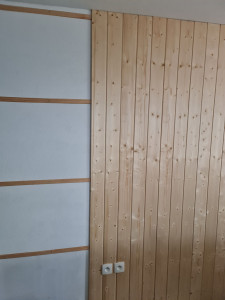 Photo de galerie - Pose de lambris