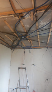 Photo de galerie - Avant l'installation Des Lumiere's electrique 