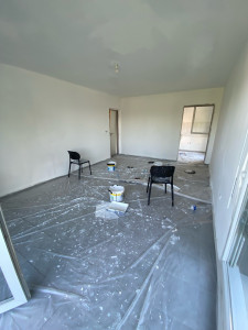 Photo de galerie - Rafraîchissement, mur, plafond