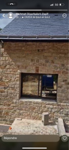 Photo de galerie - Montage de mur en pierre et travaux de joint 