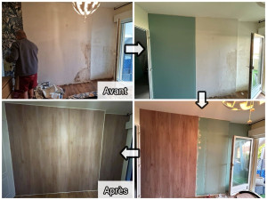 Photo de galerie - Plâtrerie - Murs - Plafonds