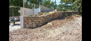 Photo de galerie - Mur en pierre sèche(après)