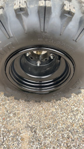 Photo de galerie - Peinture jante quad 