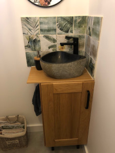 Photo de galerie - Pose meuble et faïence 