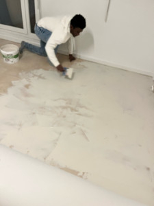 Photo de galerie - Peinture et tapisserie 