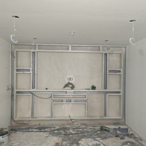 Photo de galerie - Décoration murale ( bibliothèque)