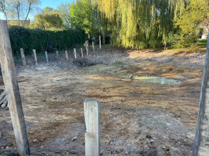 Photo de galerie - Curage et aménagement de plan d’eau 