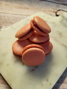 Photo de galerie - Macarons framboise