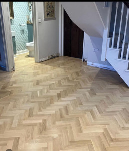 Photo de galerie - Pose de parquet - Revêtement de sol