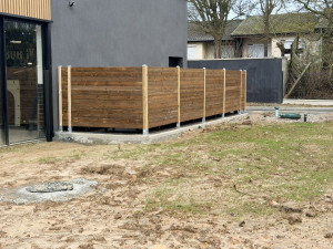 Photo de galerie - Palissade bois 