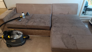 Photo de galerie - Nettoyage de canapé 