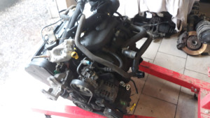 Photo de galerie - Dépose moteur 1l6 16v renault
