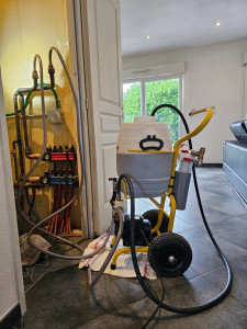 Photo de galerie - Desembouage réseau de chauffage 