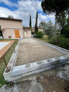 Photo de galerie - On a ajouté un petit terrain à une maison pour ajouter une autre chambre 