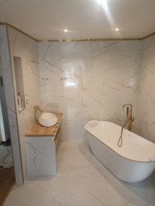 Photo de galerie - Une très belle salle de bain que j'ai créé entièrement 