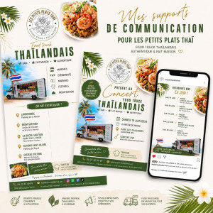 Photo de galerie - Graphisme - Création flyer - plaquette 