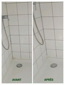 Photo de galerie - Nettoyage douche