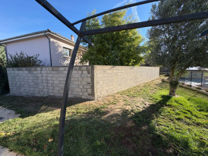 Photo de galerie - Fondation et mur 30ml par 2 