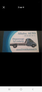 Photo de galerie - Je vous propose mes services de Dépannage de véhicule 7/7 24/24 dans  toute la France