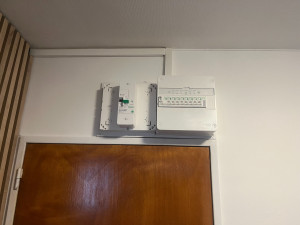 Photo de galerie - Mise en sécurité d'un tableau électrique en monophasé avec remplacement du disjoncteur de branchement(abonné)
