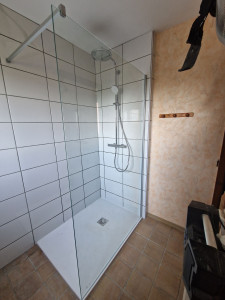 Photo de galerie - Rénovation douche receveur extra plat