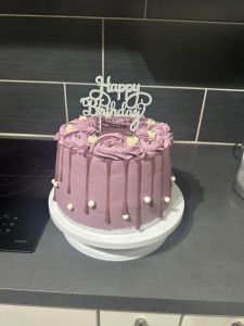 Photo de galerie - Layer cake mauve 