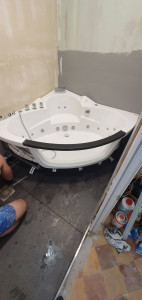 Photo de galerie - Montage de baignoire 