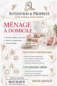 Photo de galerie - Conciergerie & ménage ✨ Gestion locative, locations saisonnières, particuliers et professionnels.