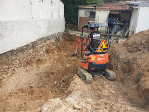 Photo de galerie - TERRASSEMENT POUR FUTUR CONSTRUCTION 