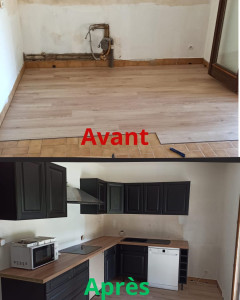 Photo de galerie - Changement de cuisine 