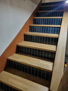 Photo de galerie - Habillage d'escalier 