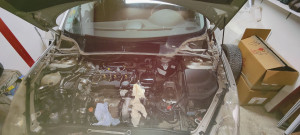 Photo de galerie - Changement d' embrayage complet, joint spy, nettoyage fap sur 307 1,6l hdi