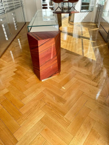 Photo de galerie - Pose de parquet - Revêtement de sol